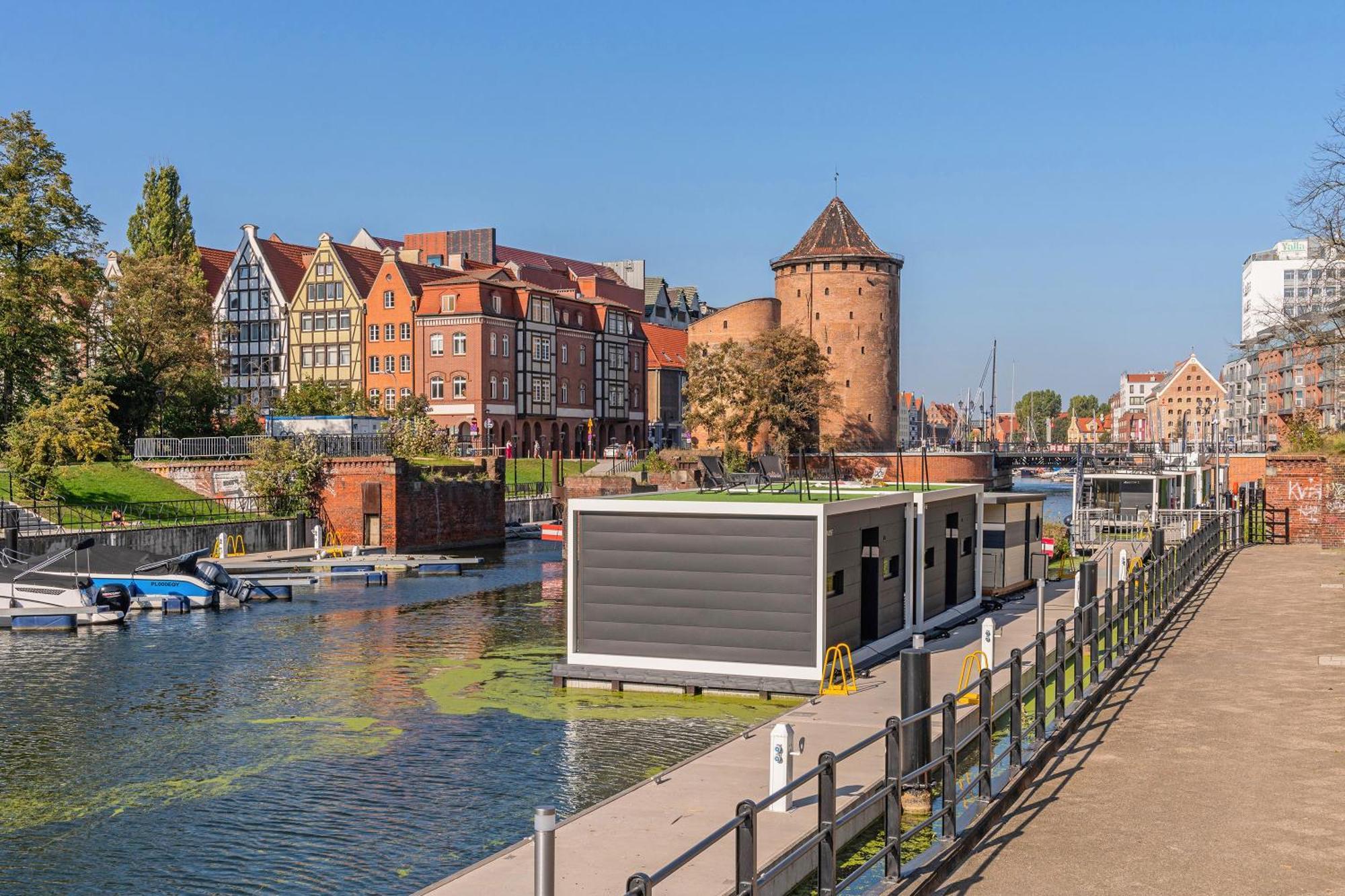Domy Na Wodzie - La Mare Motlava Houseboats With Sauna By Downtown Apartments Gdańsk Quarto foto